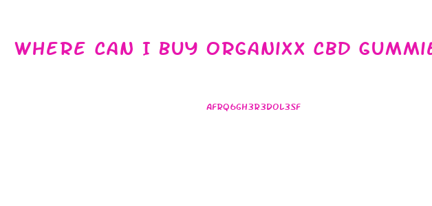 Where Can I Buy Organixx Cbd Gummies