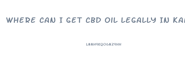 Where Can I Get Cbd Oil Legally In Kansas