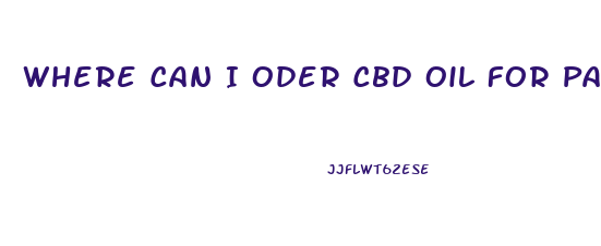 Where Can I Oder Cbd Oil For Pain Management
