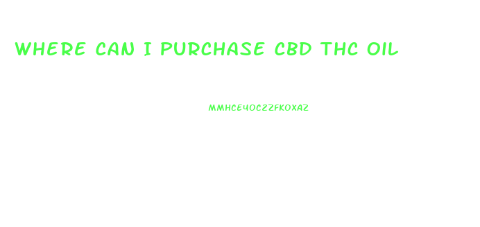 Where Can I Purchase Cbd Thc Oil
