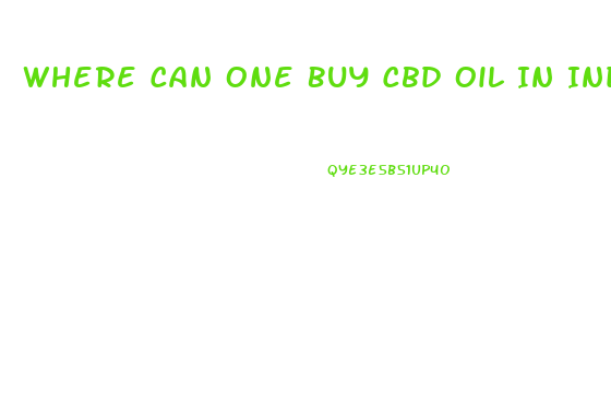 Where Can One Buy Cbd Oil In Indiana