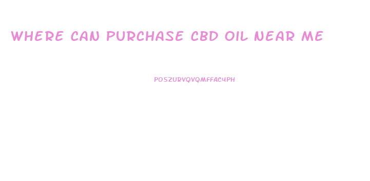 Where Can Purchase Cbd Oil Near Me