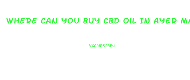 Where Can You Buy Cbd Oil In Ayer Ma