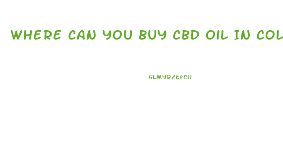 Where Can You Buy Cbd Oil In Columbia South Carolina