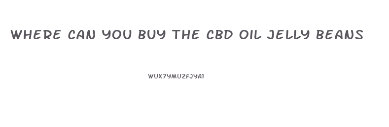 Where Can You Buy The Cbd Oil Jelly Beans