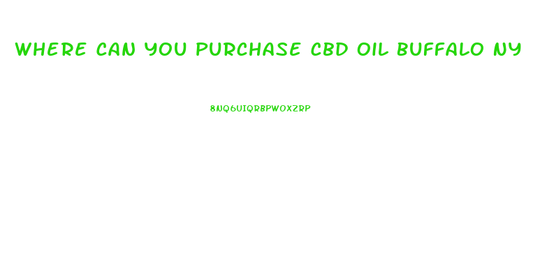 Where Can You Purchase Cbd Oil Buffalo Ny