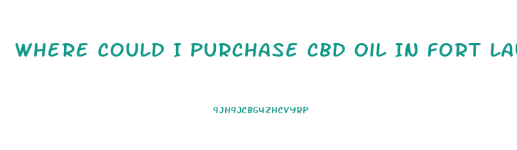 Where Could I Purchase Cbd Oil In Fort Lauderdale