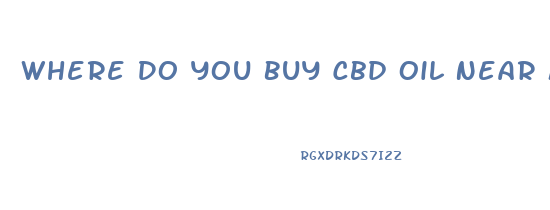 Where Do You Buy Cbd Oil Near Me