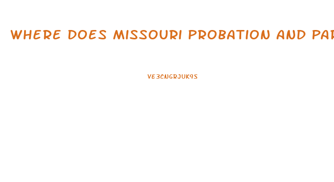 Where Does Missouri Probation And Parole Stand On Cbd Oil