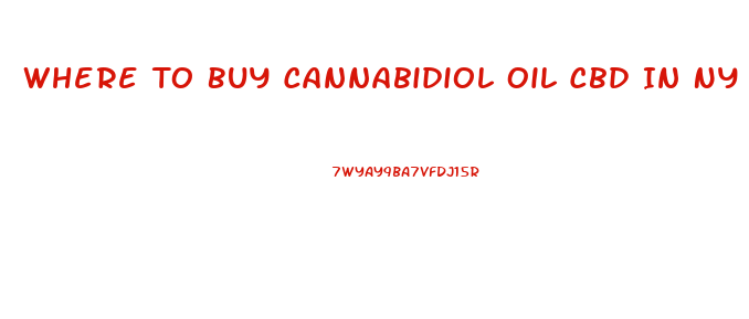 Where To Buy Cannabidiol Oil Cbd In Ny