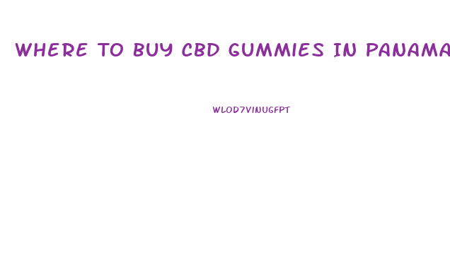 Where To Buy Cbd Gummies In Panama City Florida