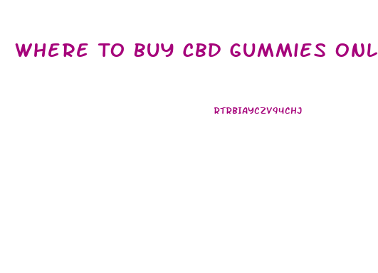 Where To Buy Cbd Gummies Online In Canada