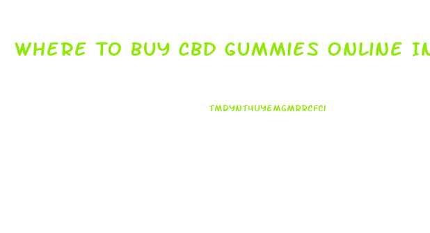 Where To Buy Cbd Gummies Online In Canada