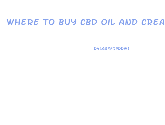 Where To Buy Cbd Oil And Cream In Michigan