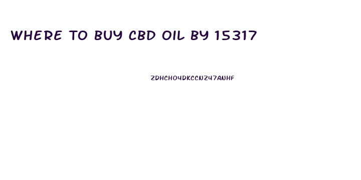 Where To Buy Cbd Oil By 15317