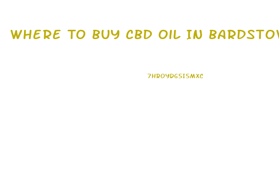 Where To Buy Cbd Oil In Bardstown Ky