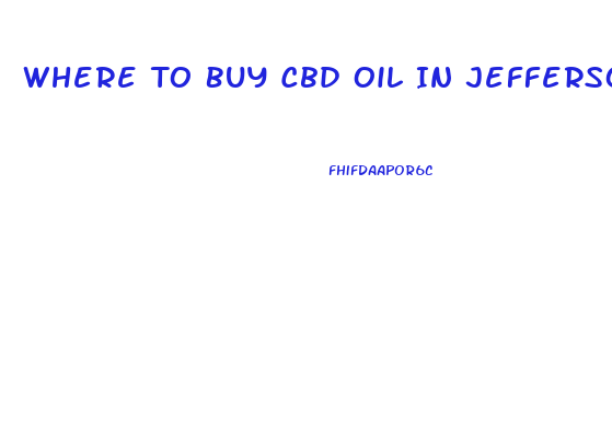 Where To Buy Cbd Oil In Jefferson City Missouri
