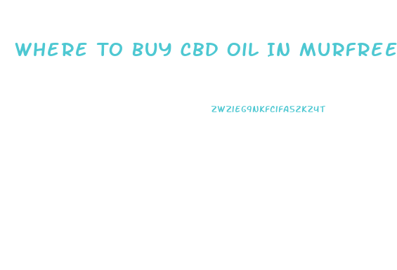 Where To Buy Cbd Oil In Murfreesboro