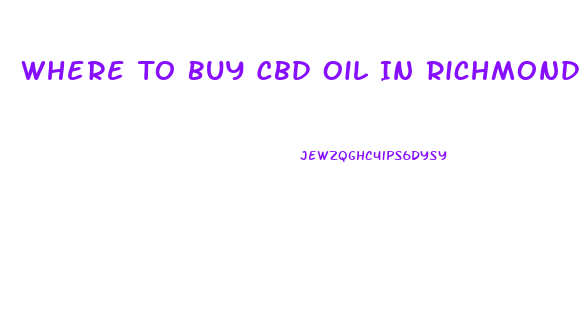 Where To Buy Cbd Oil In Richmond Va