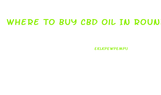 Where To Buy Cbd Oil In Round Rock