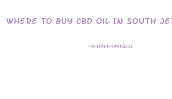 Where To Buy Cbd Oil In South Jersey