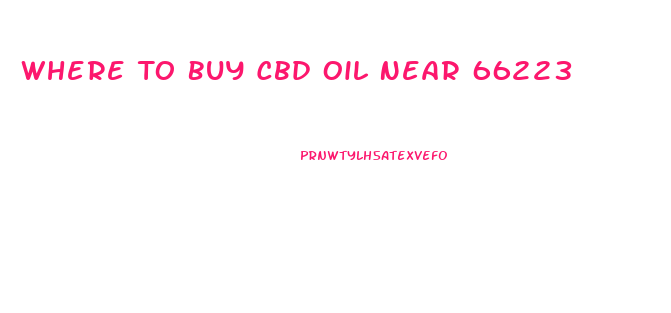 Where To Buy Cbd Oil Near 66223