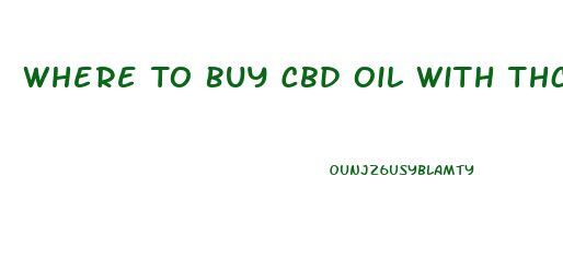 Where To Buy Cbd Oil With Thc In San Bernardino