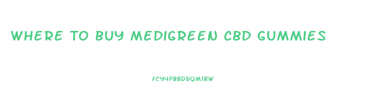 Where To Buy Medigreen Cbd Gummies