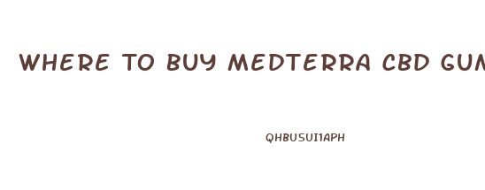 Where To Buy Medterra Cbd Gummies