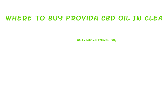 Where To Buy Provida Cbd Oil In Clearwater Fl