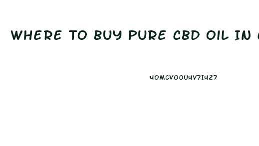 Where To Buy Pure Cbd Oil In Colorado