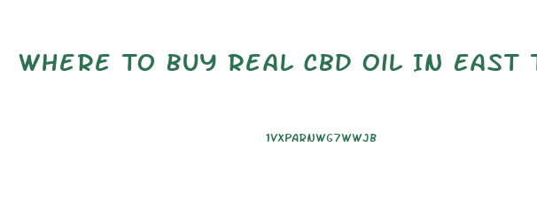 Where To Buy Real Cbd Oil In East Tn