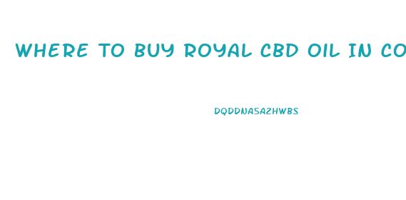 Where To Buy Royal Cbd Oil In Colorado Springs