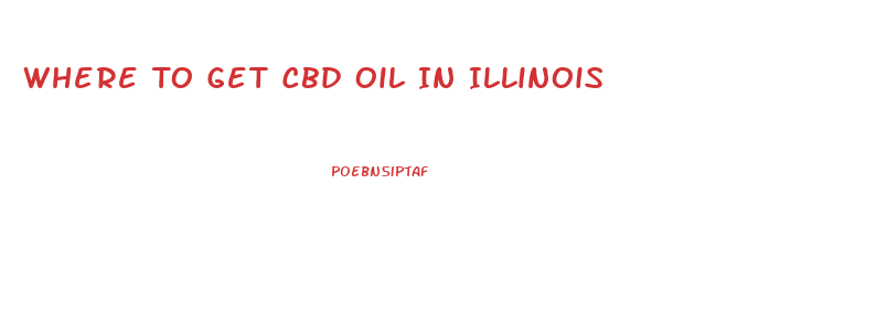 Where To Get Cbd Oil In Illinois