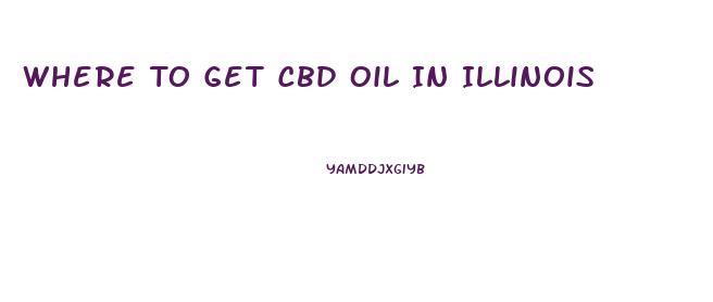 Where To Get Cbd Oil In Illinois