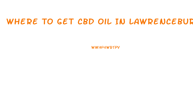 Where To Get Cbd Oil In Lawrenceburg Tn