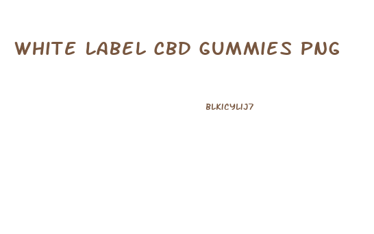 White Label Cbd Gummies Png