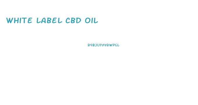 White Label Cbd Oil