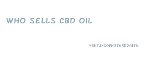 Who Sells Cbd Oil