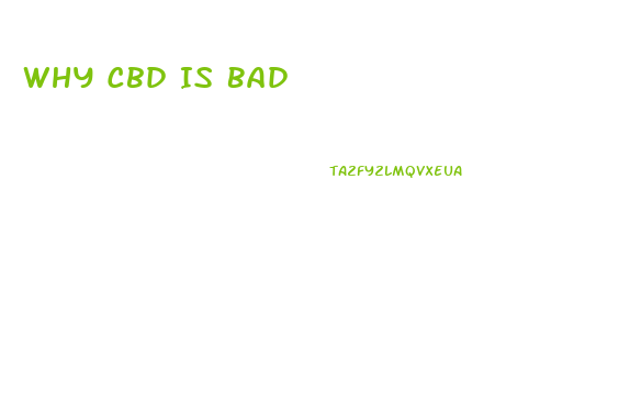 Why Cbd Is Bad