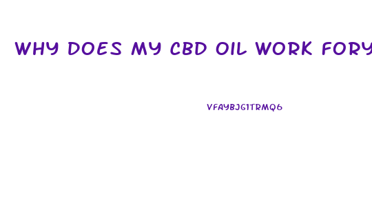 Why Does My Cbd Oil Work Fory Trygeminal Neurolga And Not For Migraines