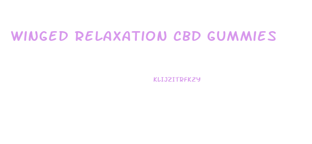 Winged Relaxation Cbd Gummies