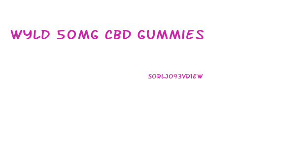 Wyld 50mg Cbd Gummies