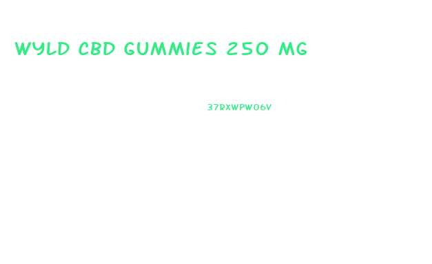 Wyld Cbd Gummies 250 Mg