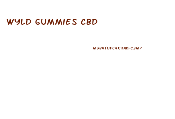 Wyld Gummies Cbd