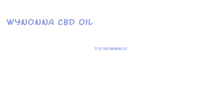 Wynonna Cbd Oil