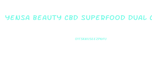Yensa Beauty Cbd Superfood Dual Cleansing Oil
