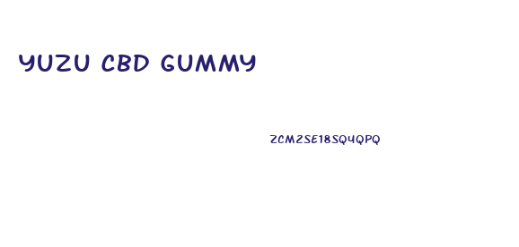 Yuzu Cbd Gummy