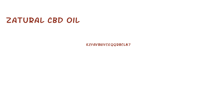Zatural Cbd Oil