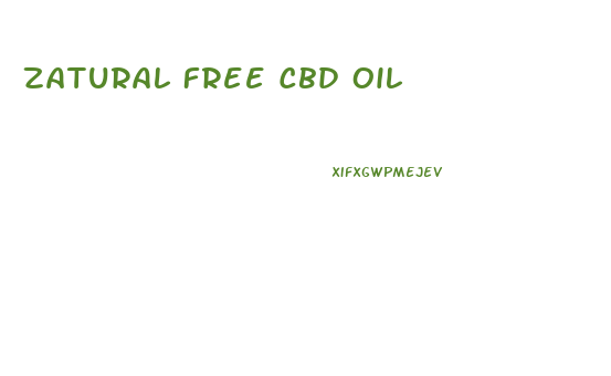 Zatural Free Cbd Oil